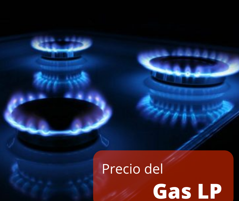 Precio Gas LP baja al final del 2019