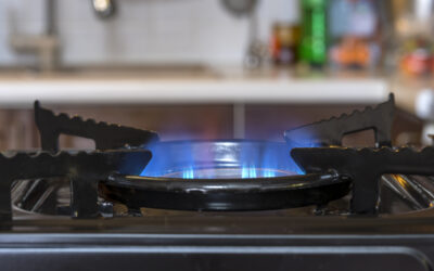 Por qué usar gas lp a domicilio contacto gaslink pedir gas lp - close up burning gas stove burner kitchen 400x250 - Blog Gaslink 2020