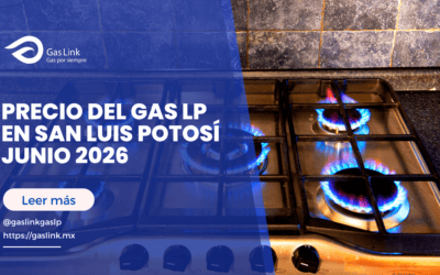 Precio del Gas LP en San Luis Potosí Junio 2026