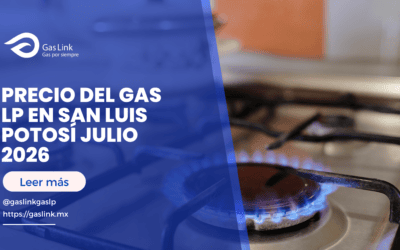 Precio del Gas LP en San Luis Potosí Julio 2026
