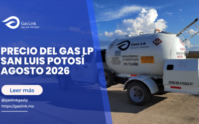 Precio del Gas LP San Luis Potosí Agosto 2026